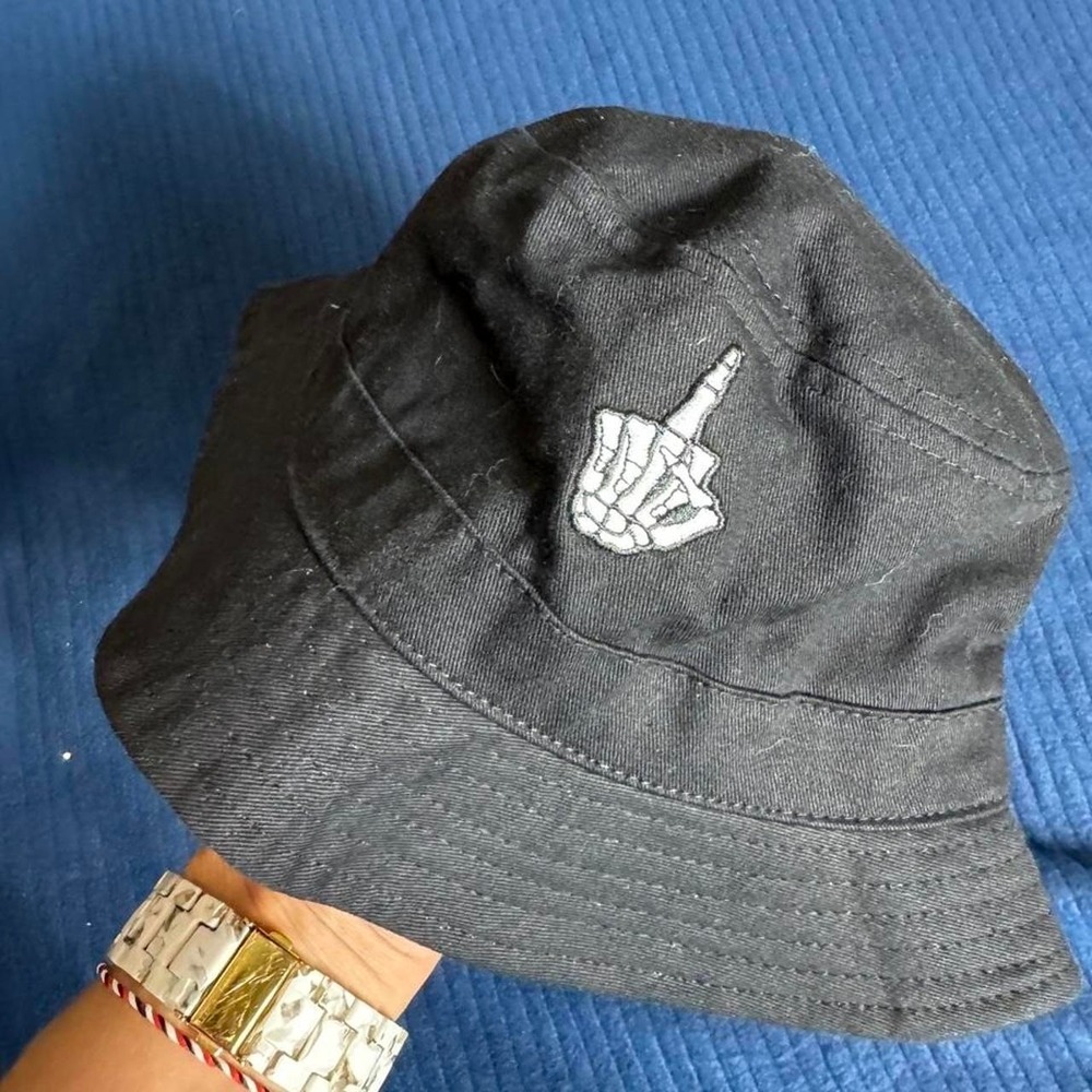 skull unisex bucket hat